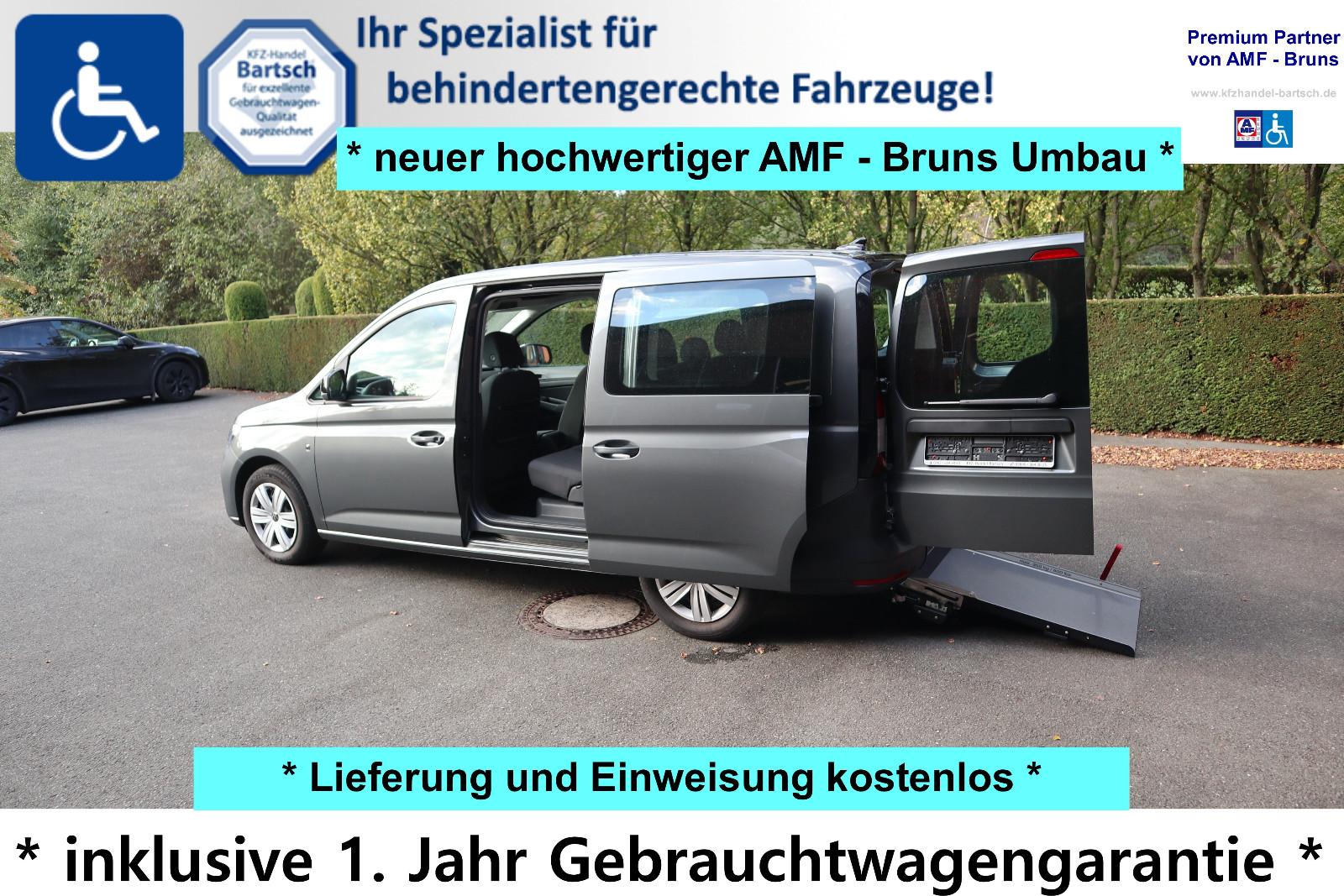 Volkswagen Caddy Maxi 2,0 TDI DSG*rollstuhlgerecht*AMF-Brun