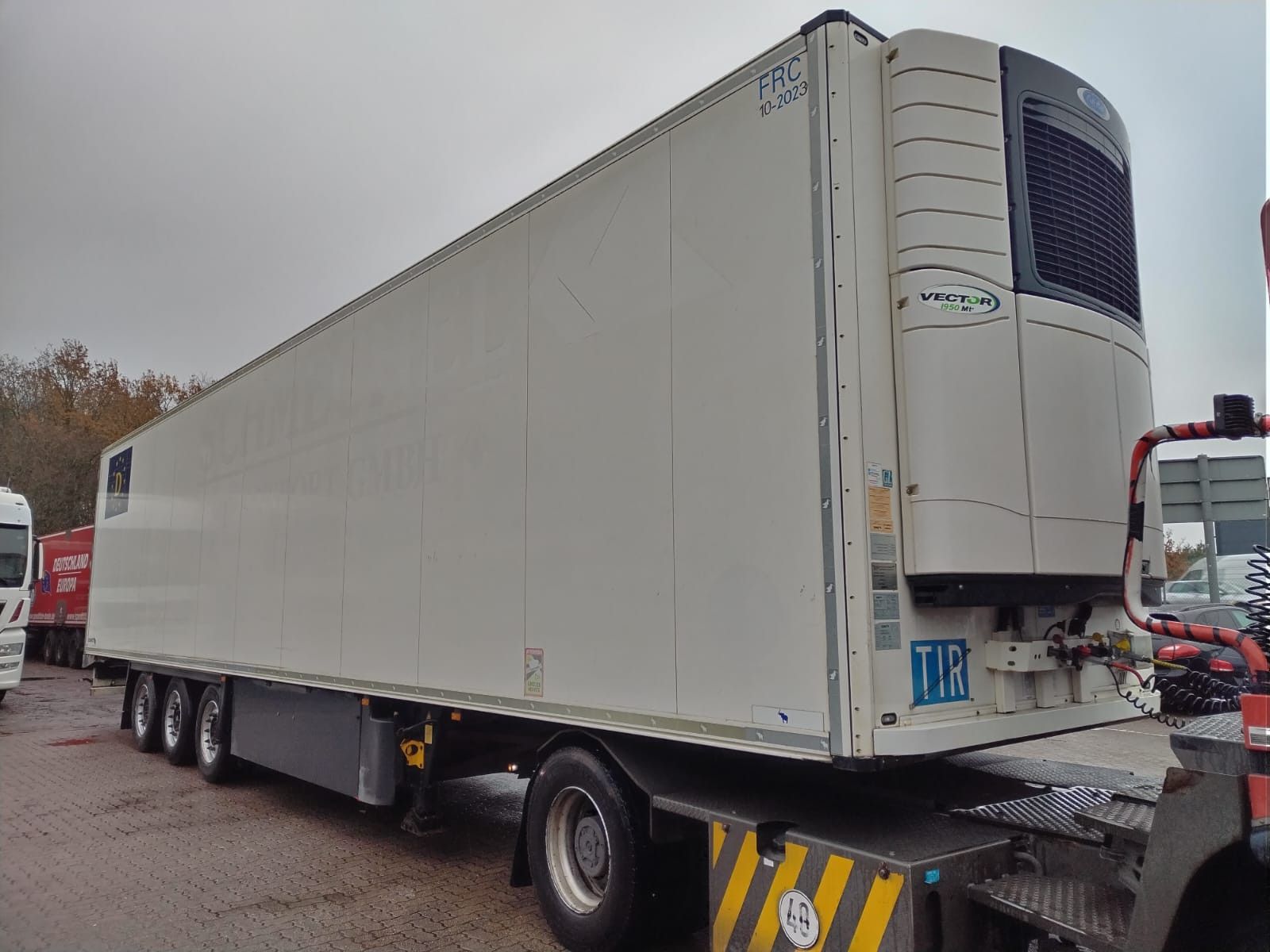 Schmitz Carrier1950 Bitemp Doppel Lift Trennwand Top