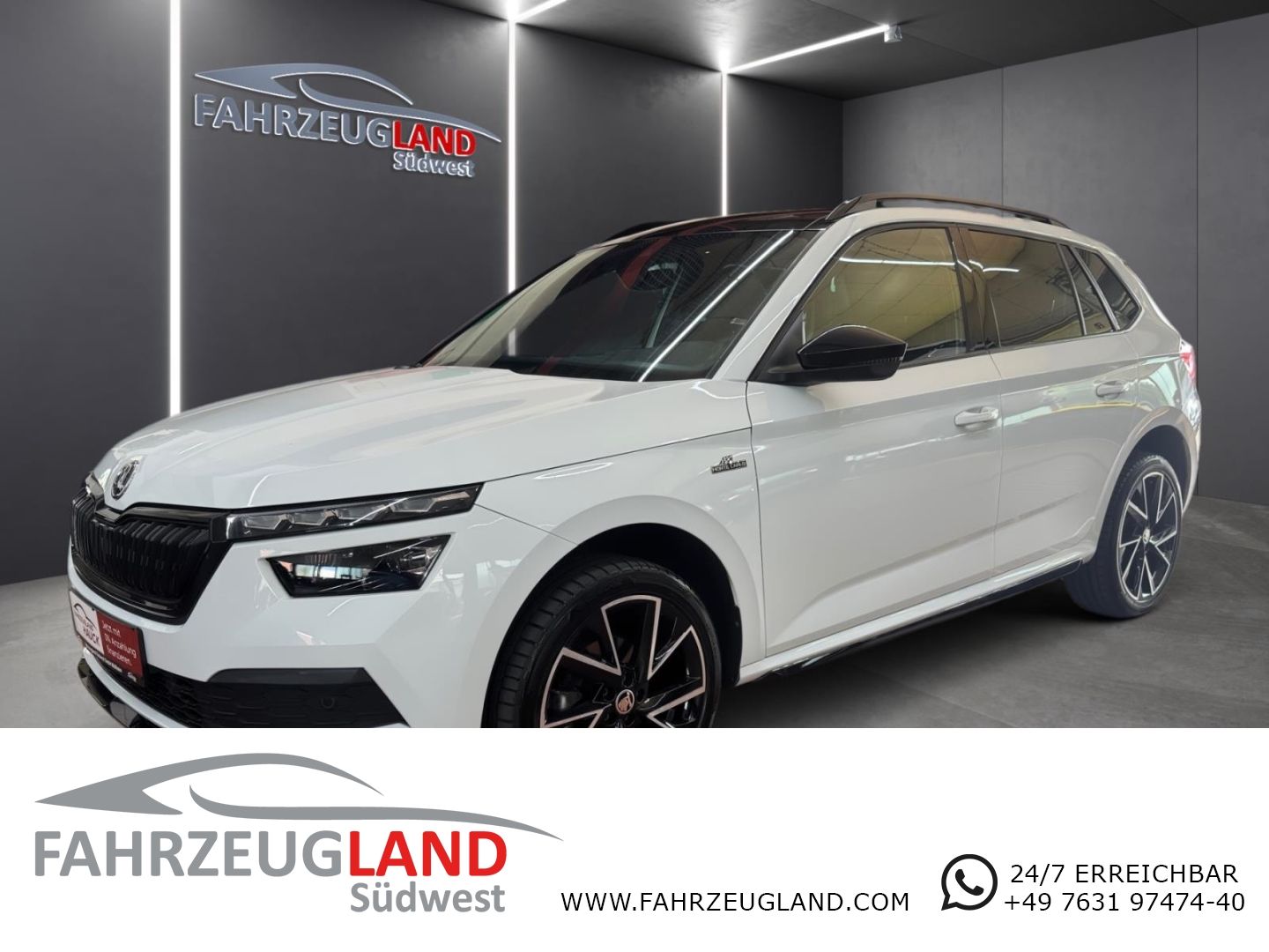 Gebrauchtwagen Skoda Kamiq Kamiq Monte Carlo 7G-DSG AHK PANO PDC KLIMA SITZ in Freiburg