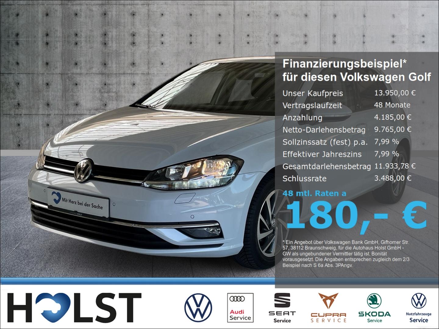 Volkswagen Golf VII 1.0TSI Sound ACC GJR