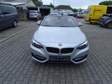 BMW 220d Cabrio Sport Line Automatik, Leder, Klima,  - silberne BMW 220