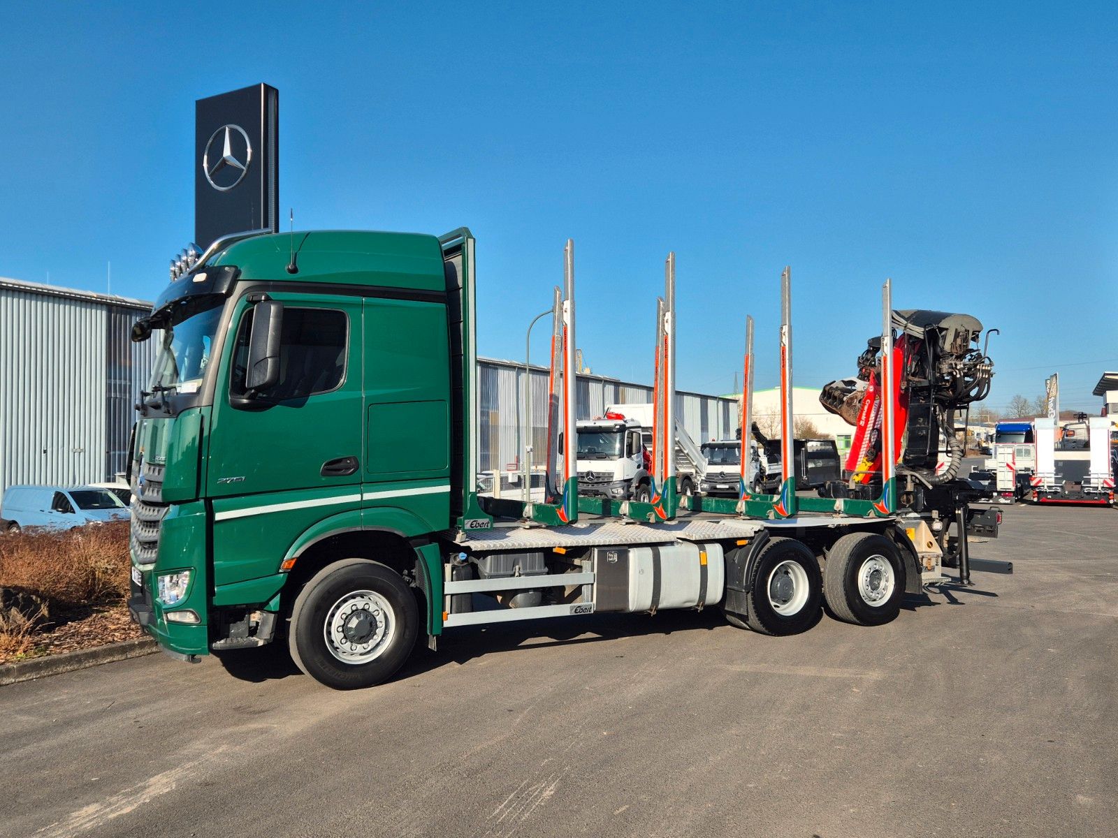 Fahrzeugabbildung Mercedes-Benz Arocs 2751 L 6x2/4 HAD Kurzholz Cranab TZ12.2