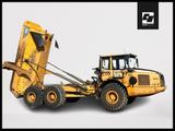 Volvo A25E Dumper Muldenheizung KLIMA 16m³ - Volvo Dumper