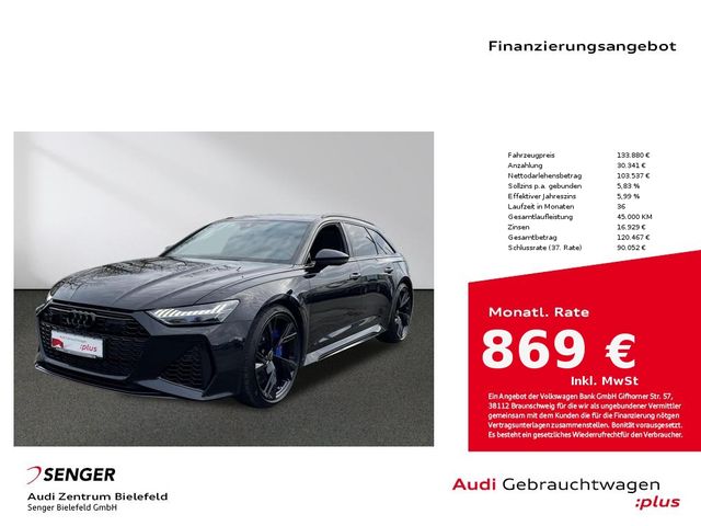 Audi RS6 Avant 4,0 TFSI quattro RS-Dynamikpaket plus