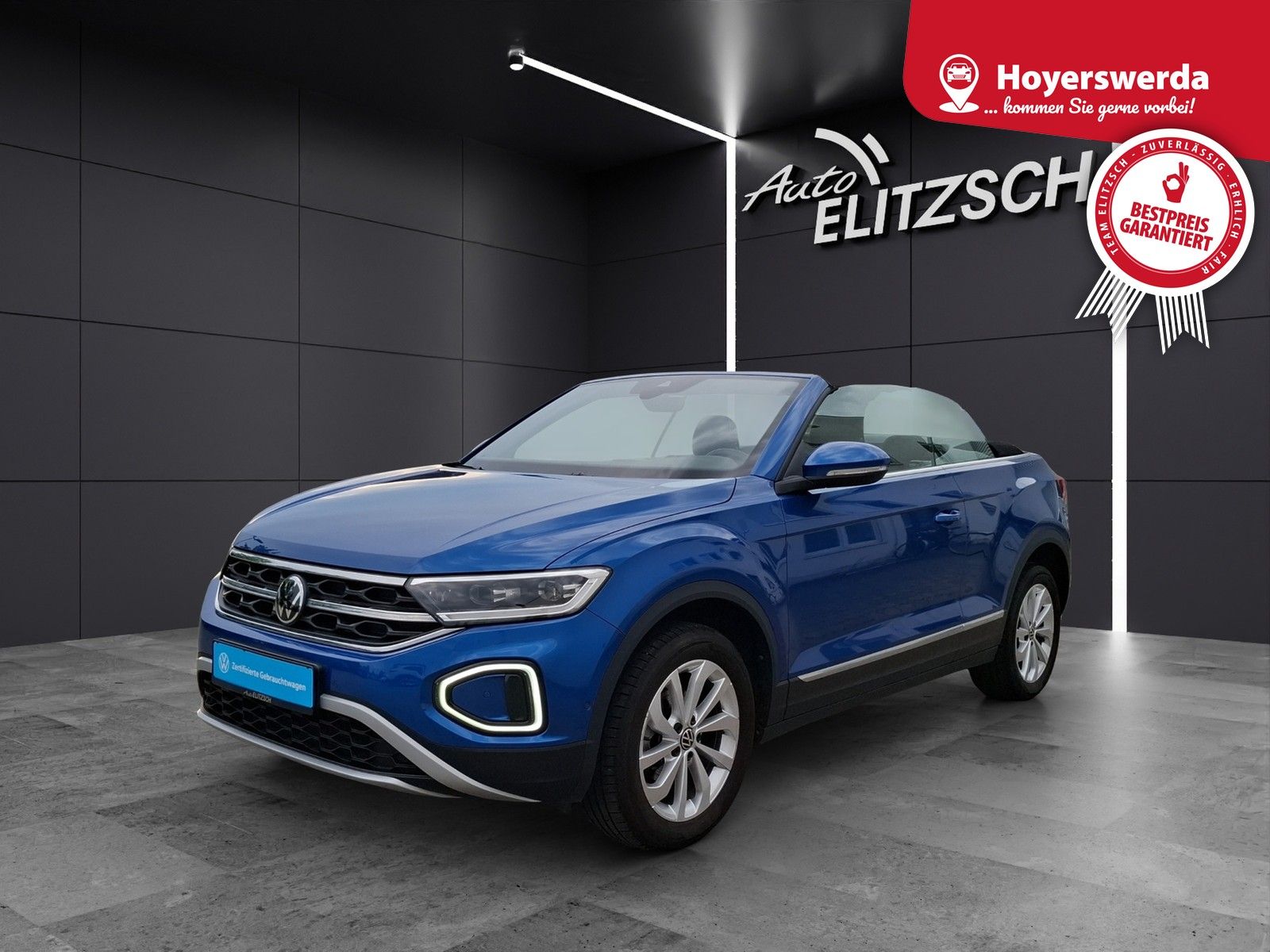 Fahrzeugabbildung Volkswagen T-Roc Cabriolet TSI Style DSG LEDplus Navi AID A
