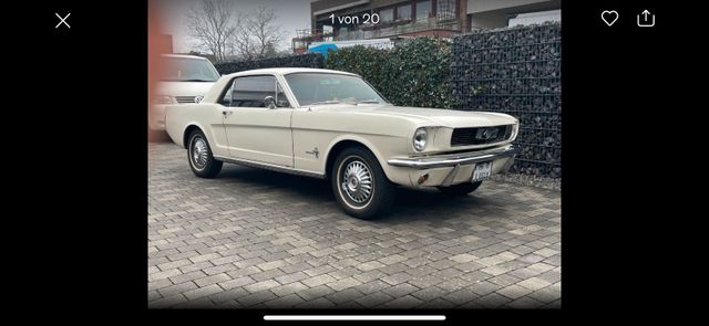 Ford Mustang 1966 komplett original