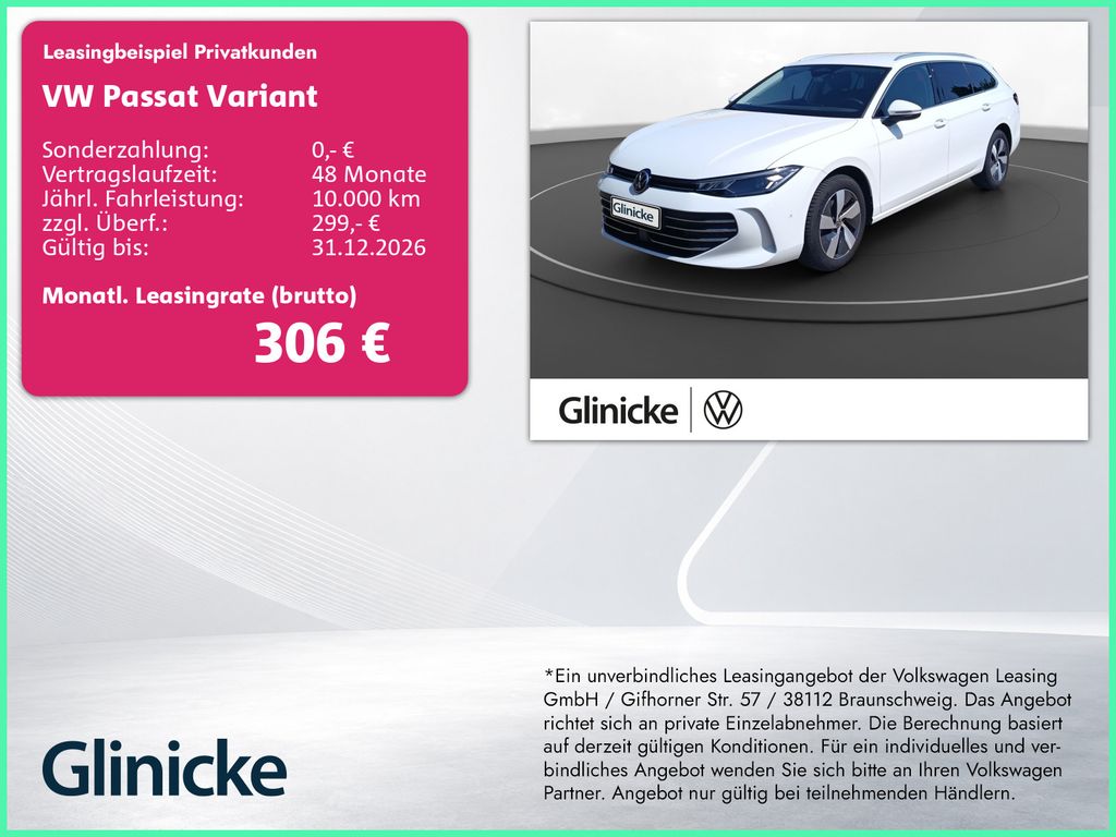 Passat Variant 1.5 eTSI Business LED Navi 360° A
