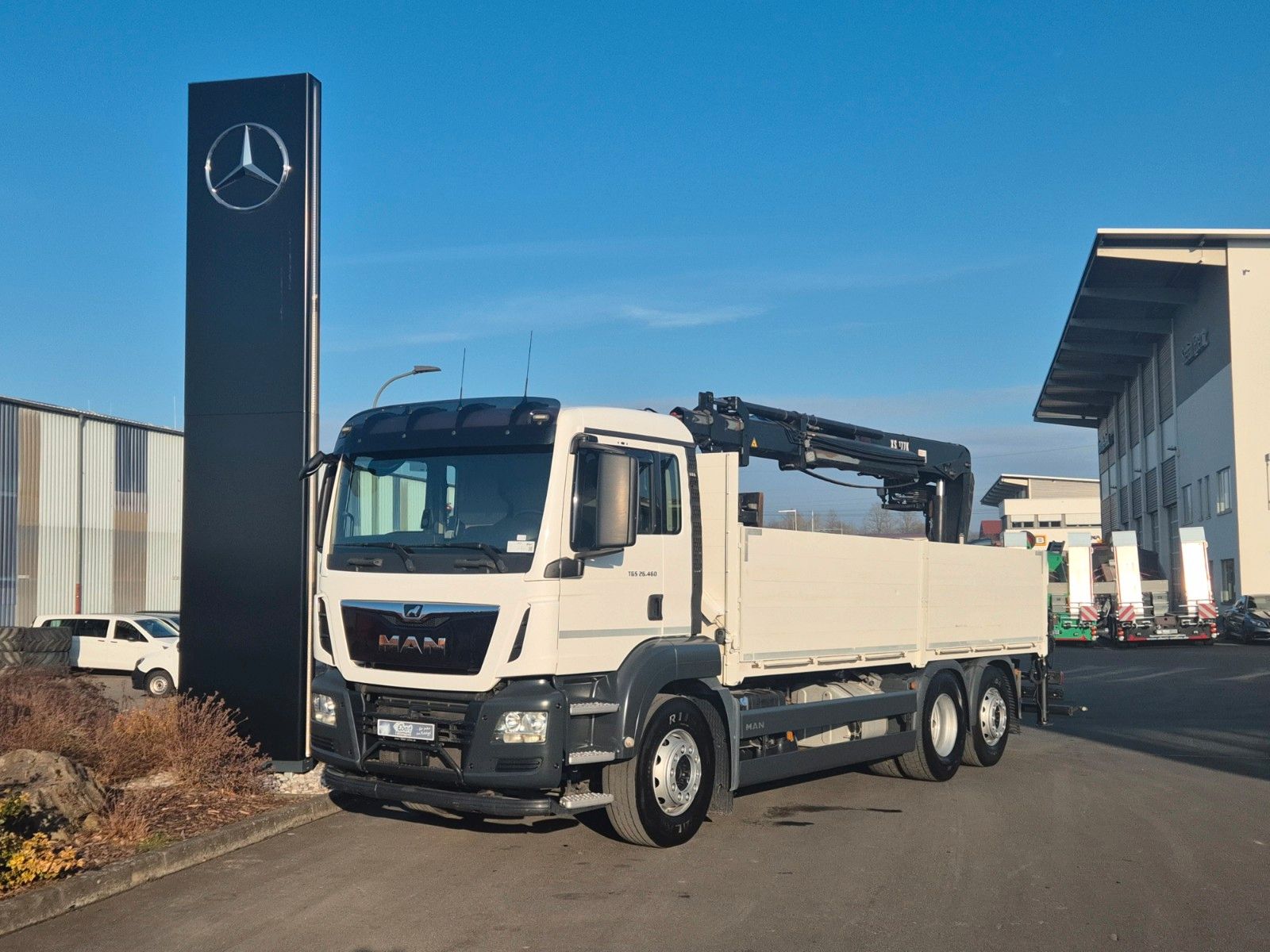 Fahrzeugabbildung MAN TGS 26.460 6x2 Baustoff / Hiab 177 K