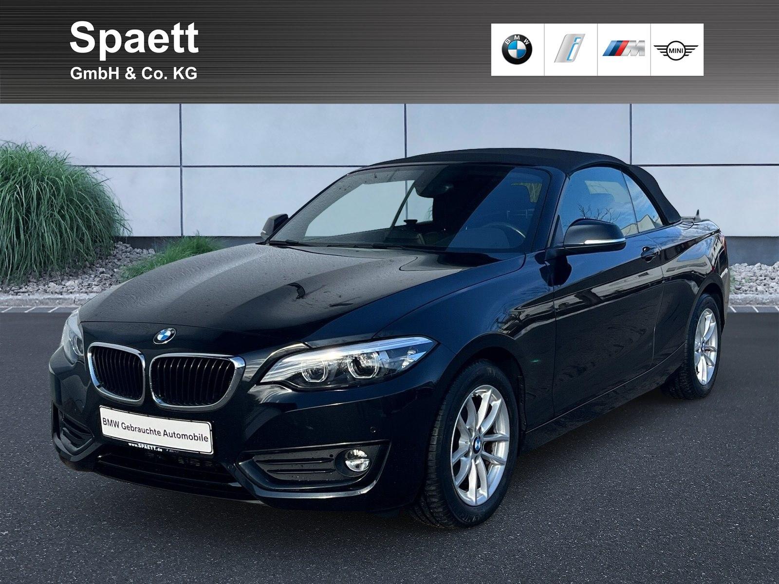 BMW 220i Cabrio Advantage DAB RFK Navi Bus. Shz
