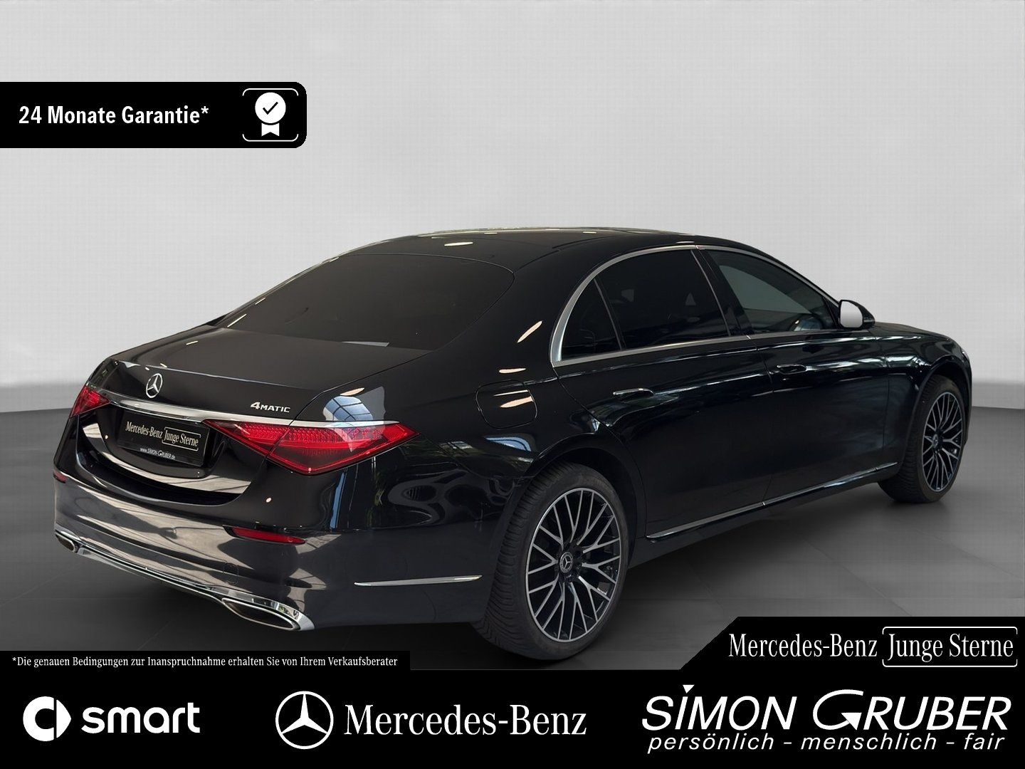 Fahrzeugabbildung Mercedes-Benz S 450 4M lang Pano Burm TV Nappa HUD Digital AHK
