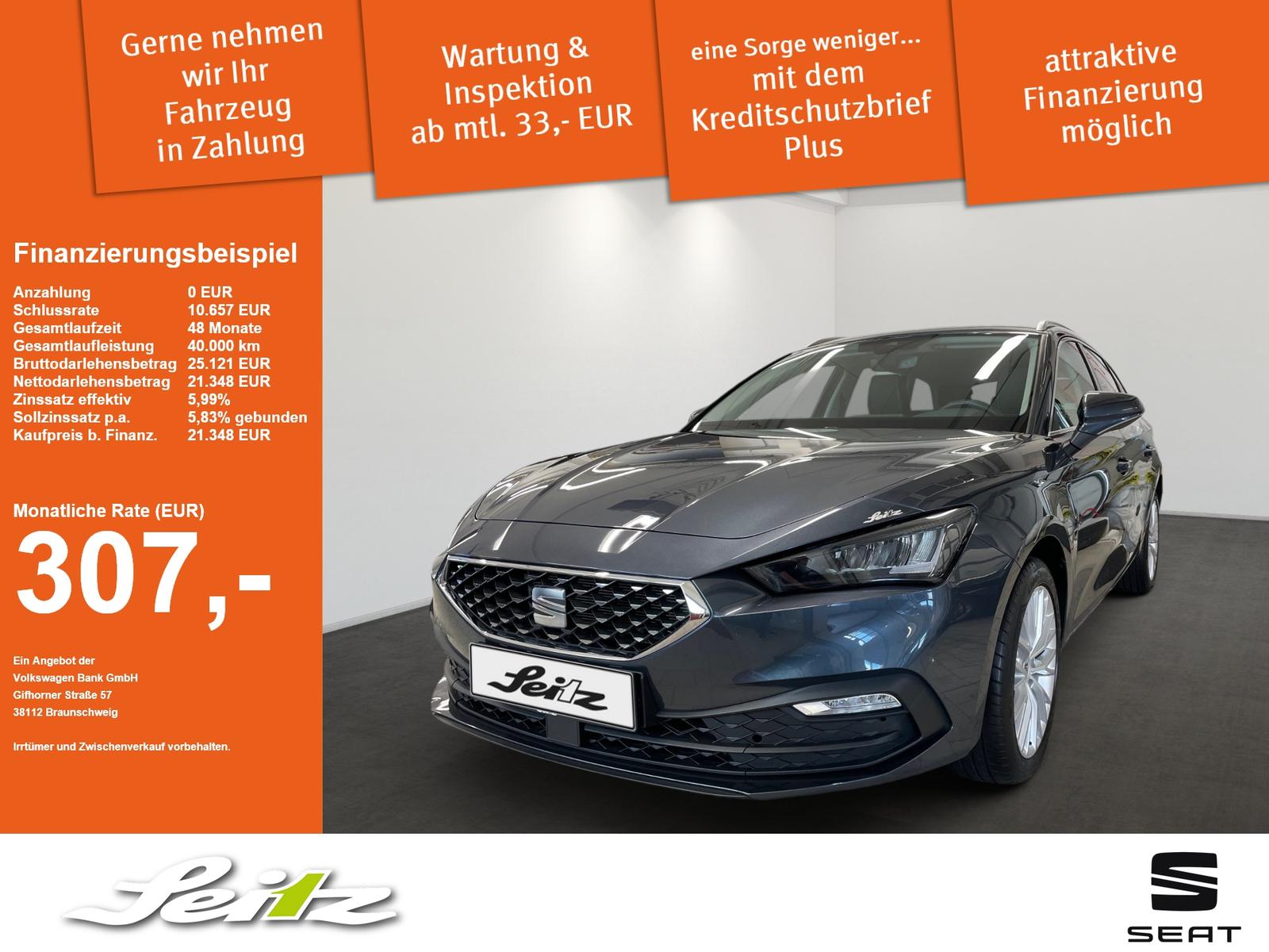 Seat Leon Sportstourer 1.4 e-Hybrid Xcellence *AHK*KA