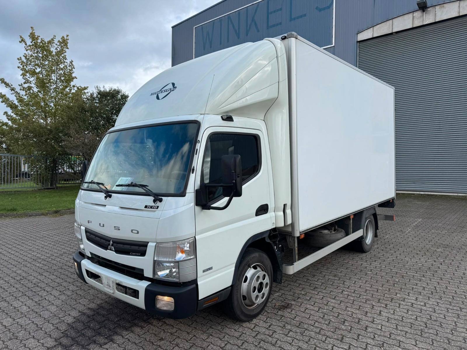 FUSO Canter 7C18 Koffer mit Ladebordwand Kamera*Klima
