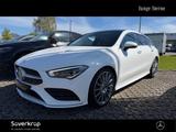 Mercedes-Benz CLA 250 4M SB AMG MEMO MULTI KAMERA PANO SPUR - weiße Mercedes-Benz CLA 250 Shooting Brake