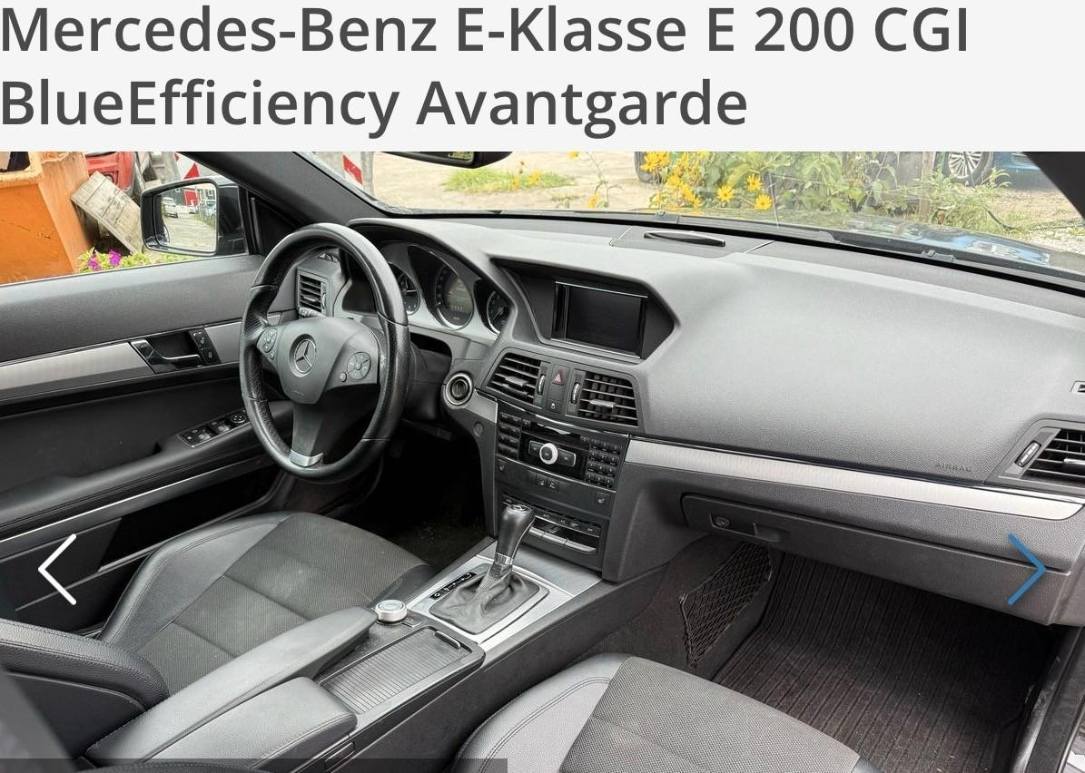 Mercedes-Benz E 200 CGI Blue*Avantgarde*Automatik*Leder*Navi*