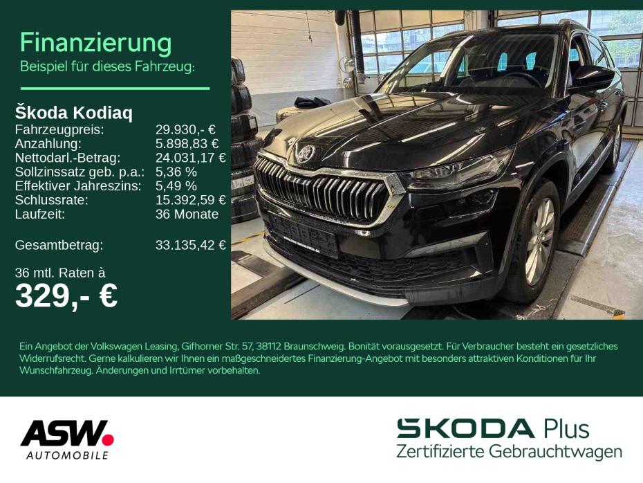 Skoda Kodiaq Style 2.0TDI 4x4 DSG LED Navi RFK ACC AHK