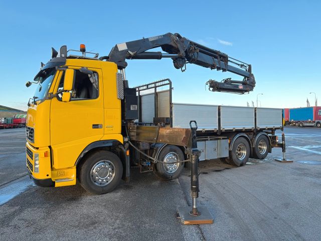 Volvo FH400 8x2 Tipper / Crane HMF 4220 K4 + FJ900 K3