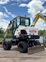 Bobcat E55W, E 55 W Mobilbagger, 3 Löffel, MS 03
