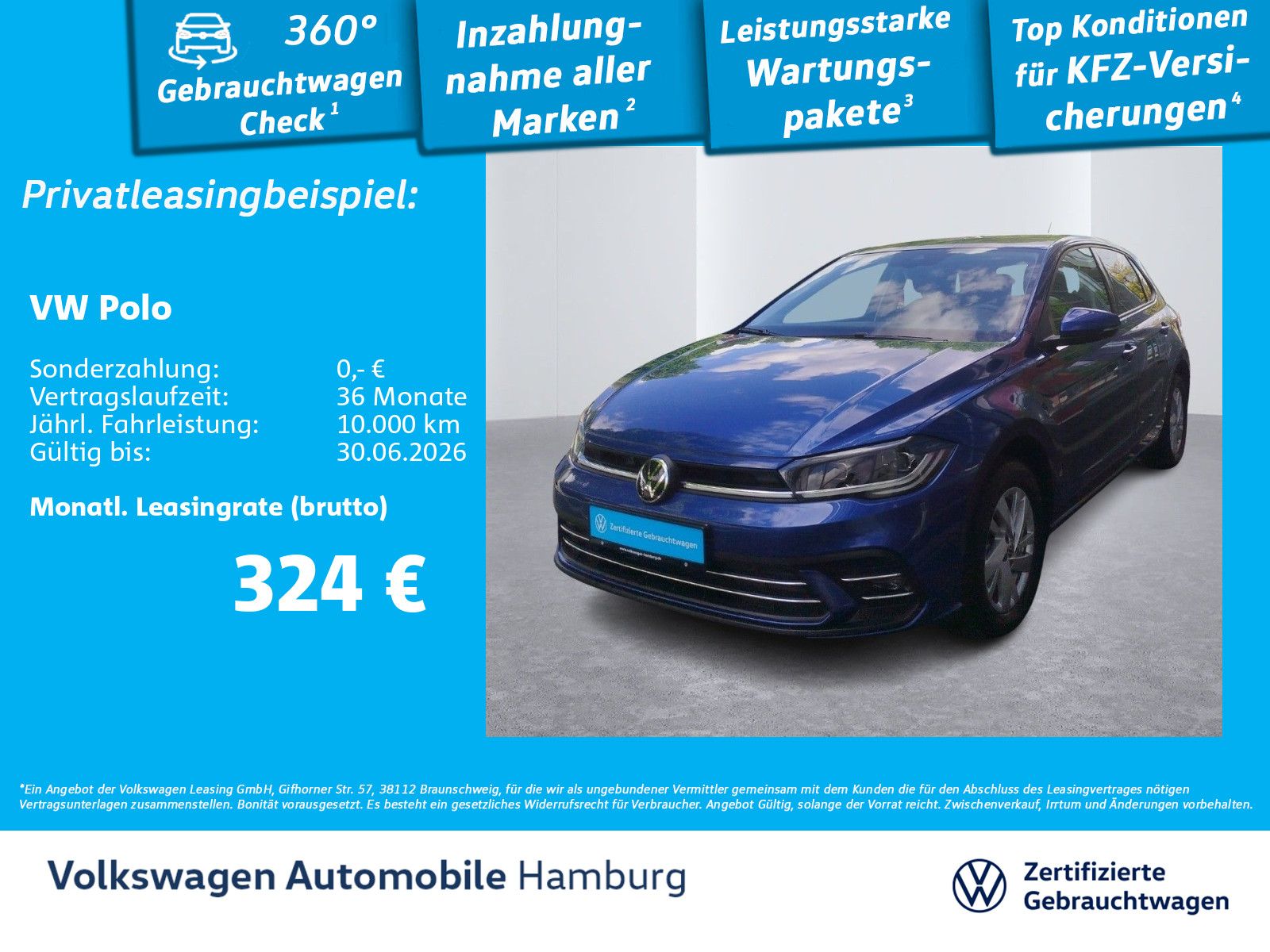 Volkswagen Polo Style 1.0 TSI DSG Sitzheizung CarPlay PDC