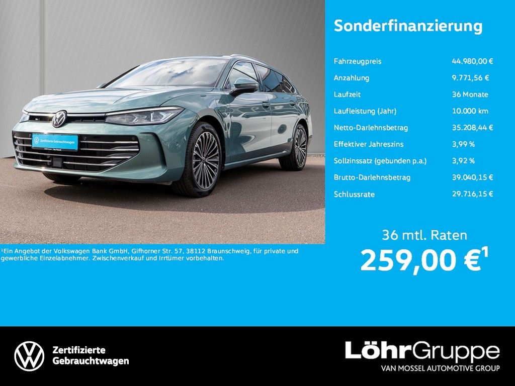 Volkswagen Passat Variant 1.5 TSI DSG eHybrid Elegance AHK foto 1