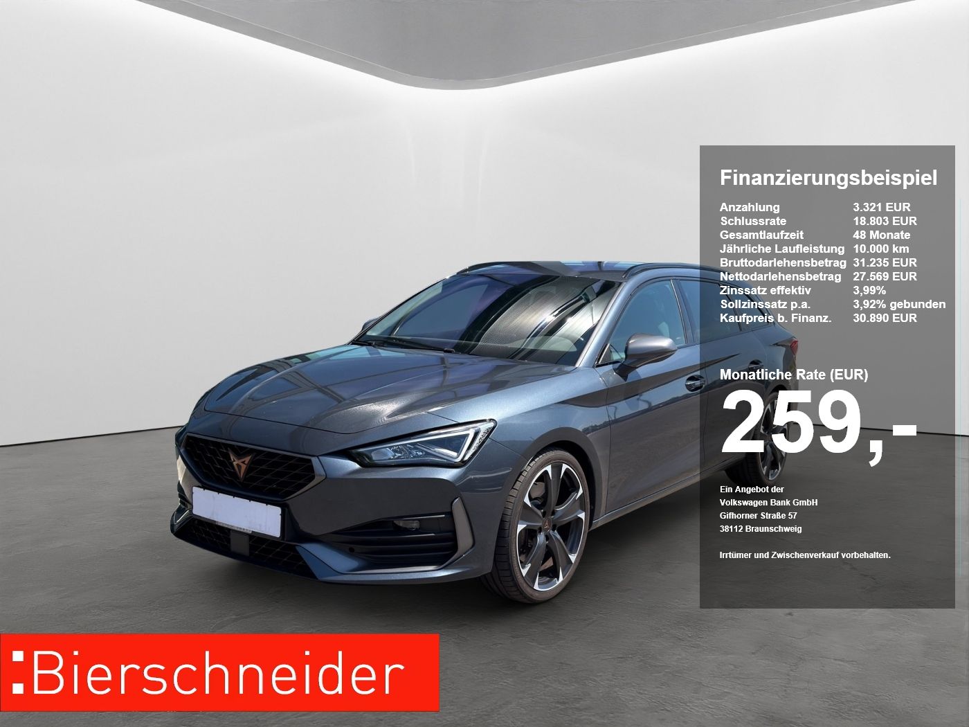 Cupra Leon SP 2.0 TSI DSG 4Drive VZ LED+NAVI+19+SHZ