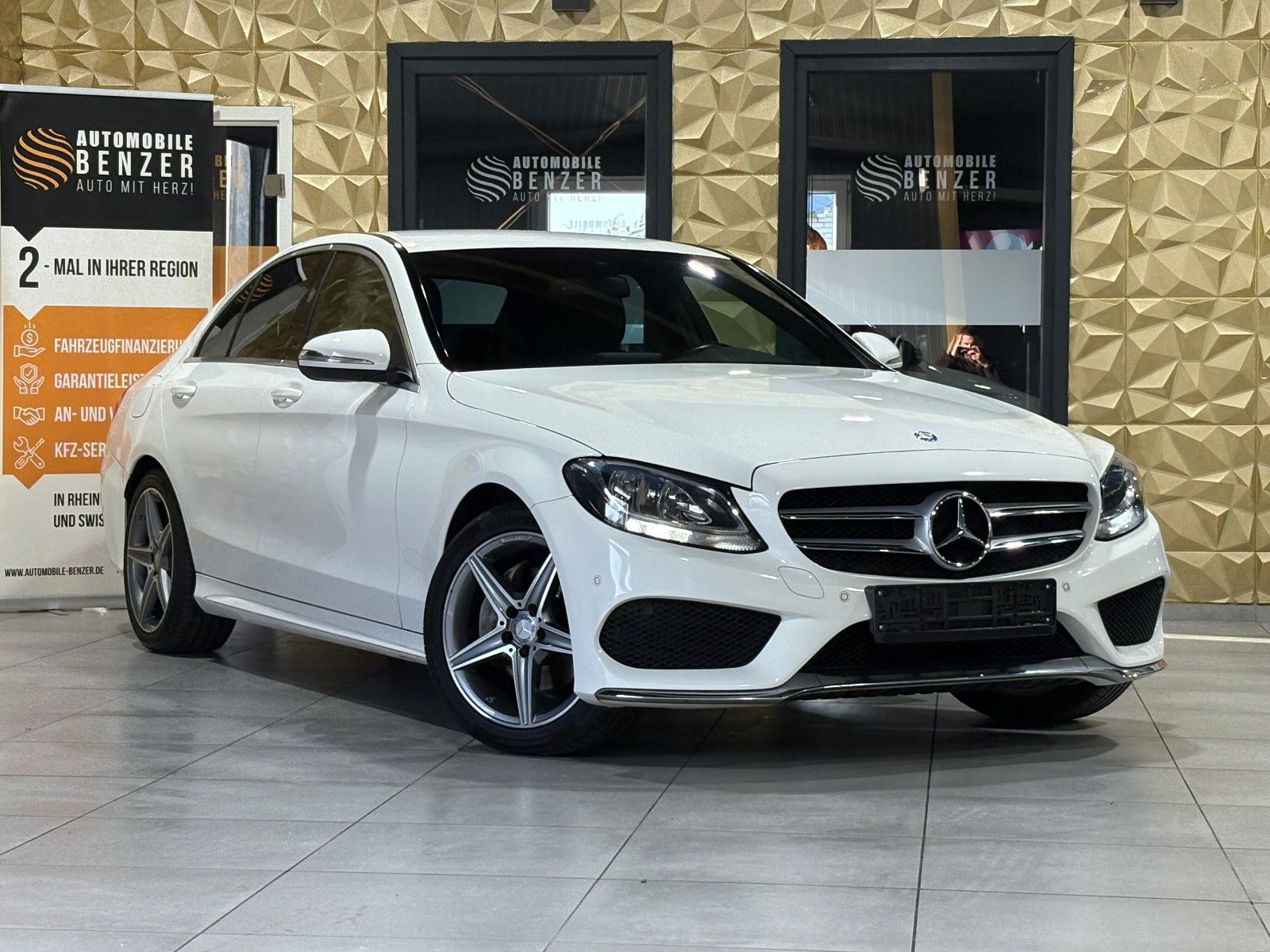 Fahrzeugabbildung Mercedes-Benz C 200 Lim. C 200 CGI/AMG-LINE/PDC/SOUND/SHZ/KLIM