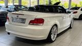 BMW 118i Cabrio NAVI PDC LEDER KLIMA GRA XENON 18" - BMW 1er Reihe: Weiß, Cabrio