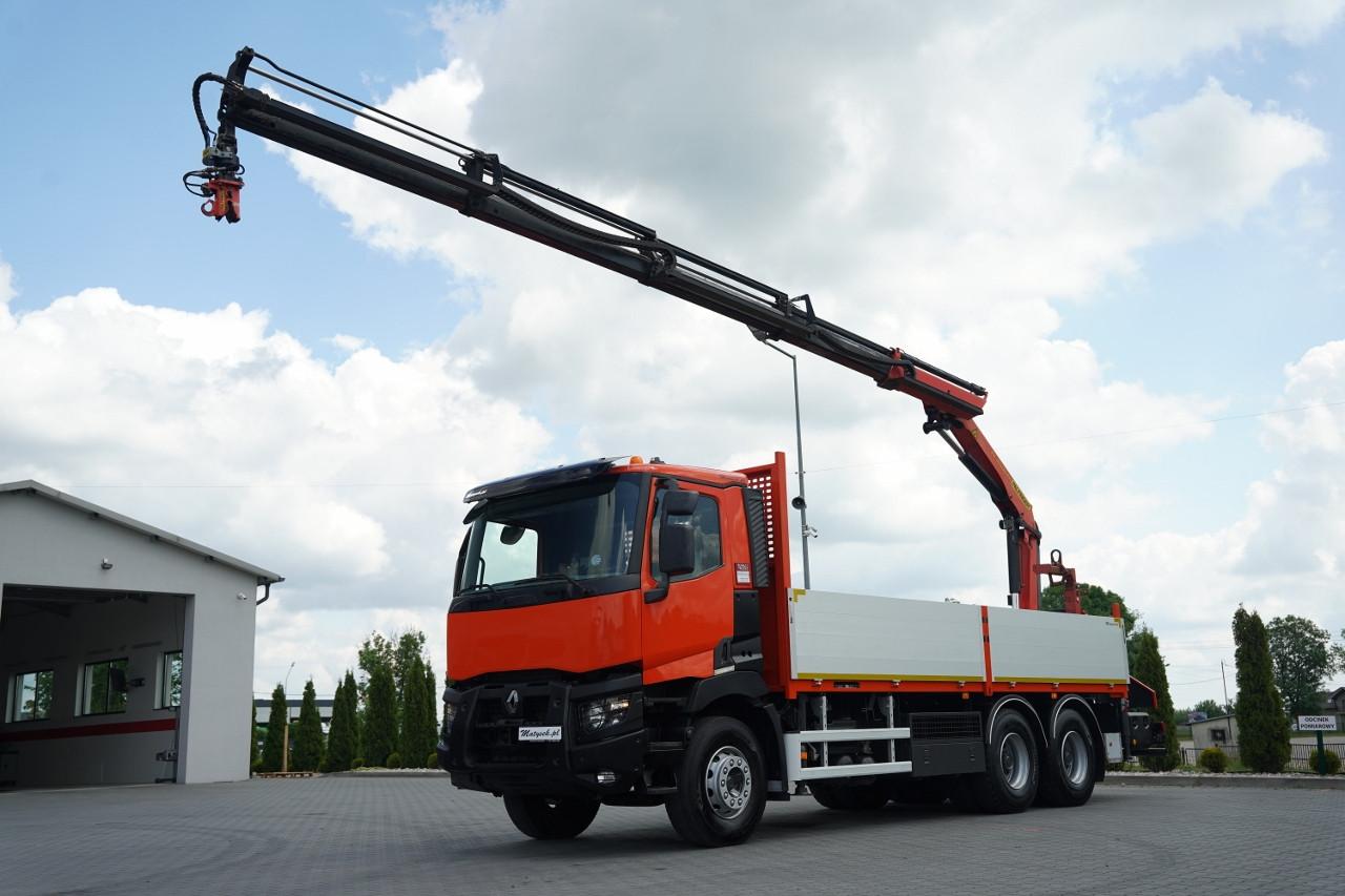 Renault C 430 / 6x4 / SKRZYNIOWY 6,5 M + HDS PALFINGER P