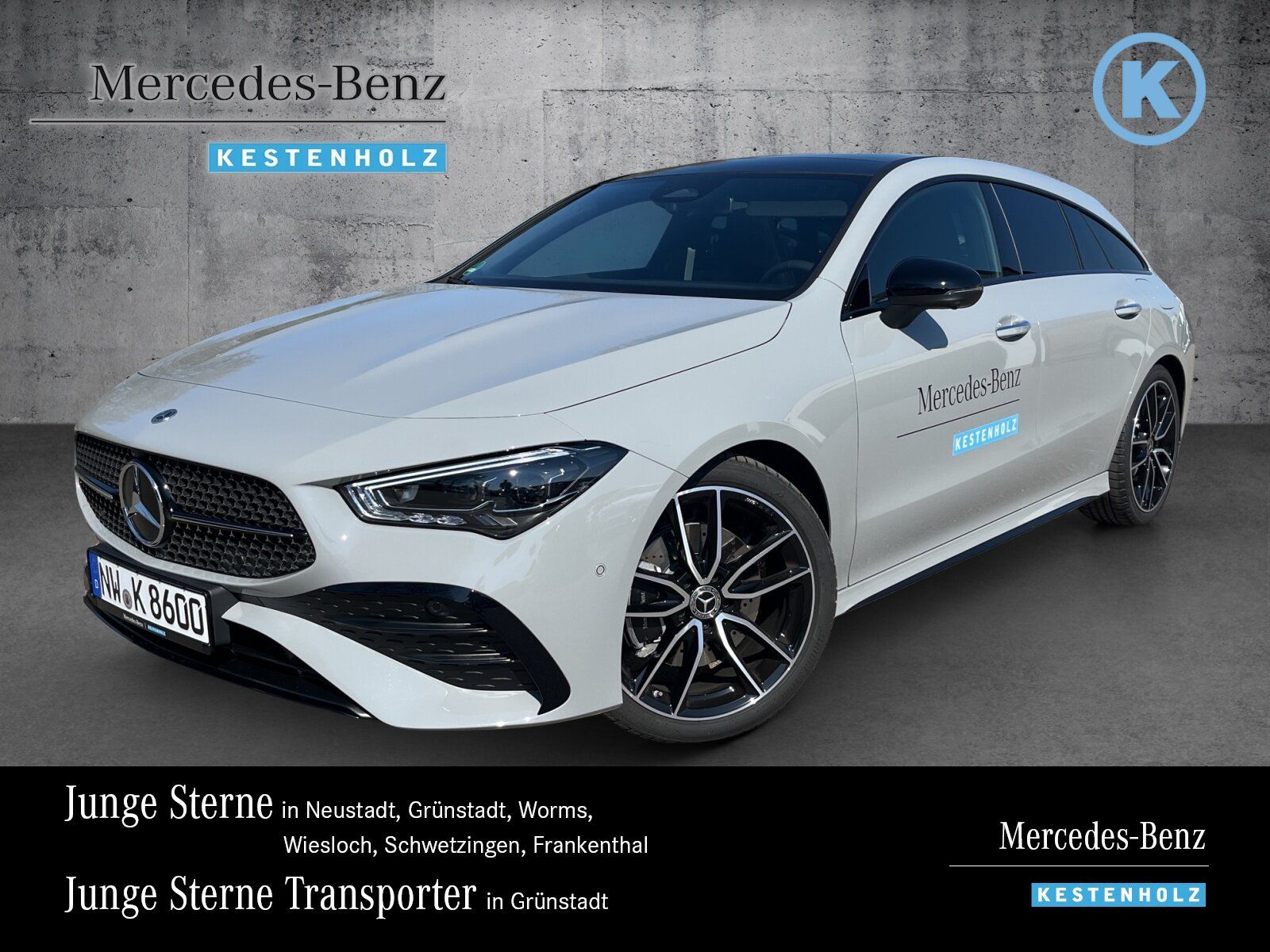 MERCEDES-BENZ CLA 200 d SB AMG+NIGHT+DISTRO+PANO+KEYL+360+MLED