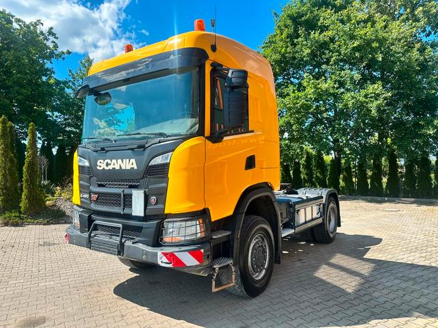 Scania Scania 450 XT 4x4 Euro 6 SZM Kipphydraulik Blatt / Luft