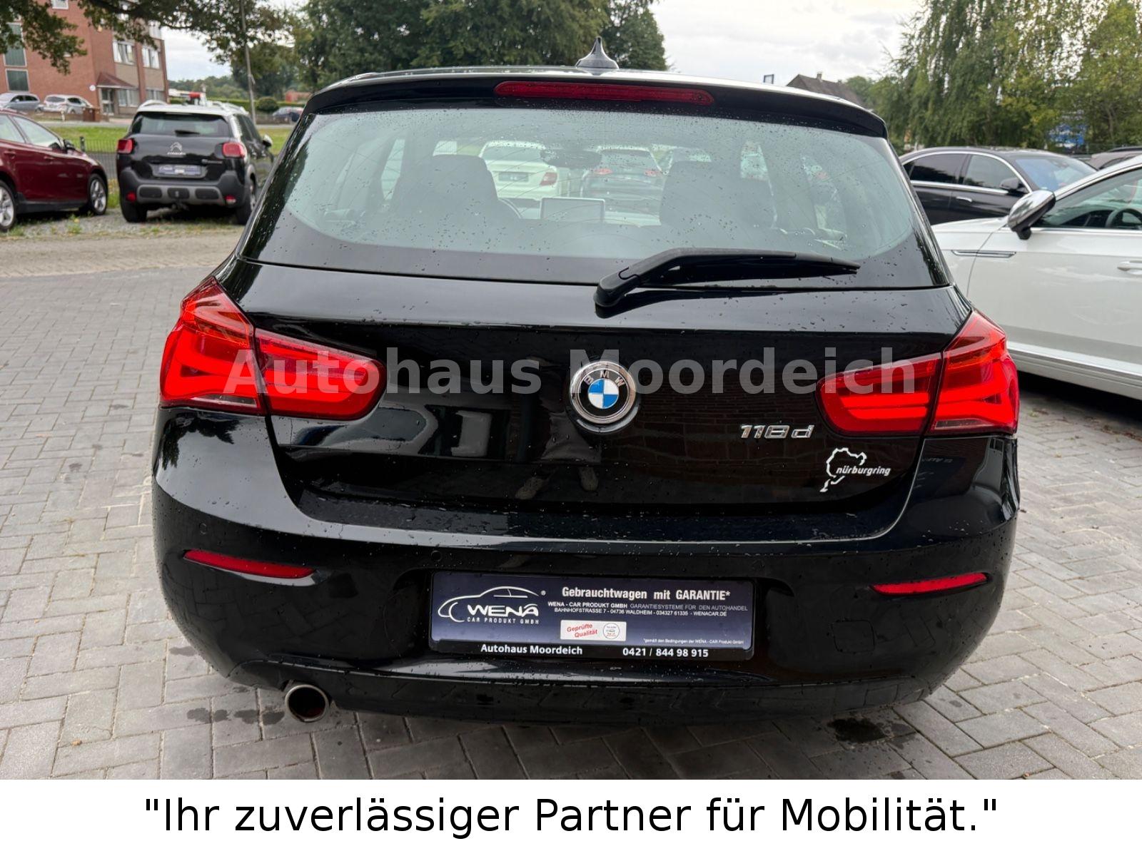 BMW 118 d Advantage 2.Hand M-Sport Navi LED TÜV NEU