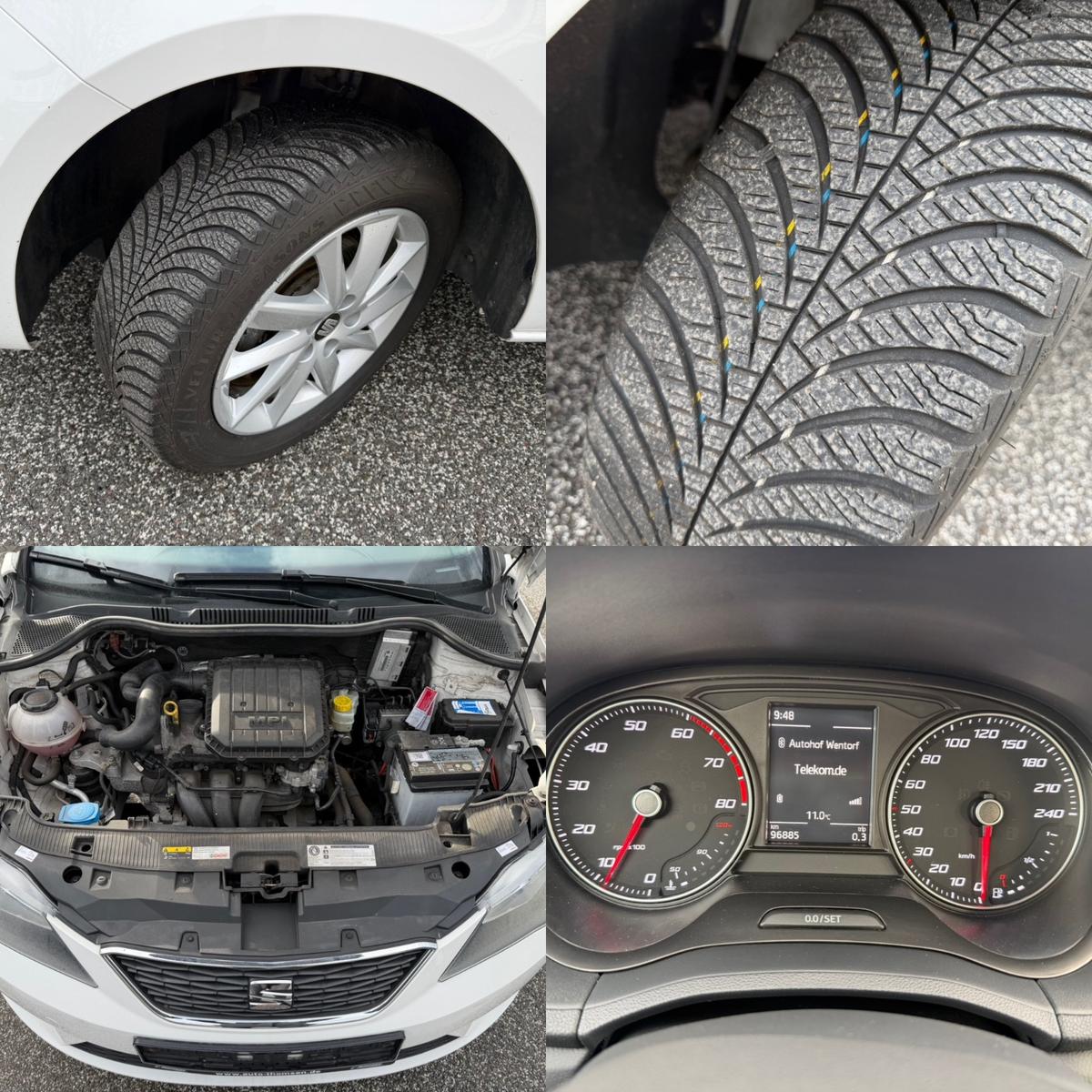Seat Ibiza 1,0 Reference TÜV&Service Neu+Allwetter