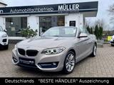 BMW 220i Cabrio AUT. "SPORTPAKET"+LEDER+KAMERA+Navi - BMW 2er Reihe in Düsseldorf