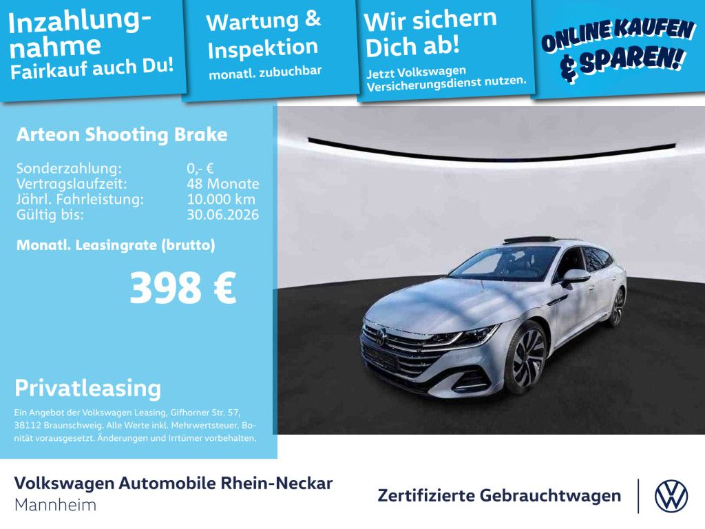 Arteon Shooting Brake R-Line 2.0 TSI Pano Automa