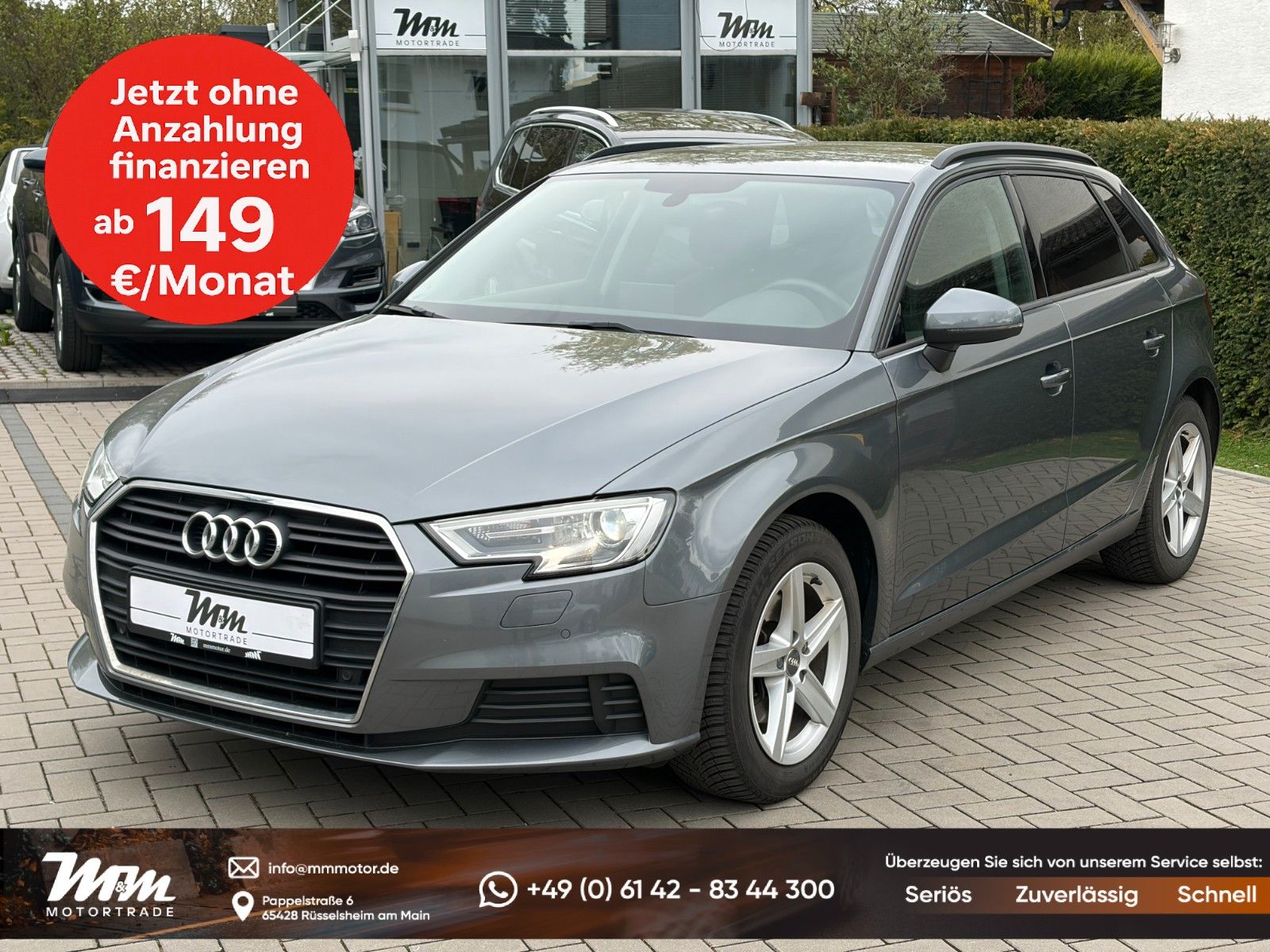 AUDI A3 Sportback*PDC*Tempomat*SHZ*XenonPlus*1.Hd