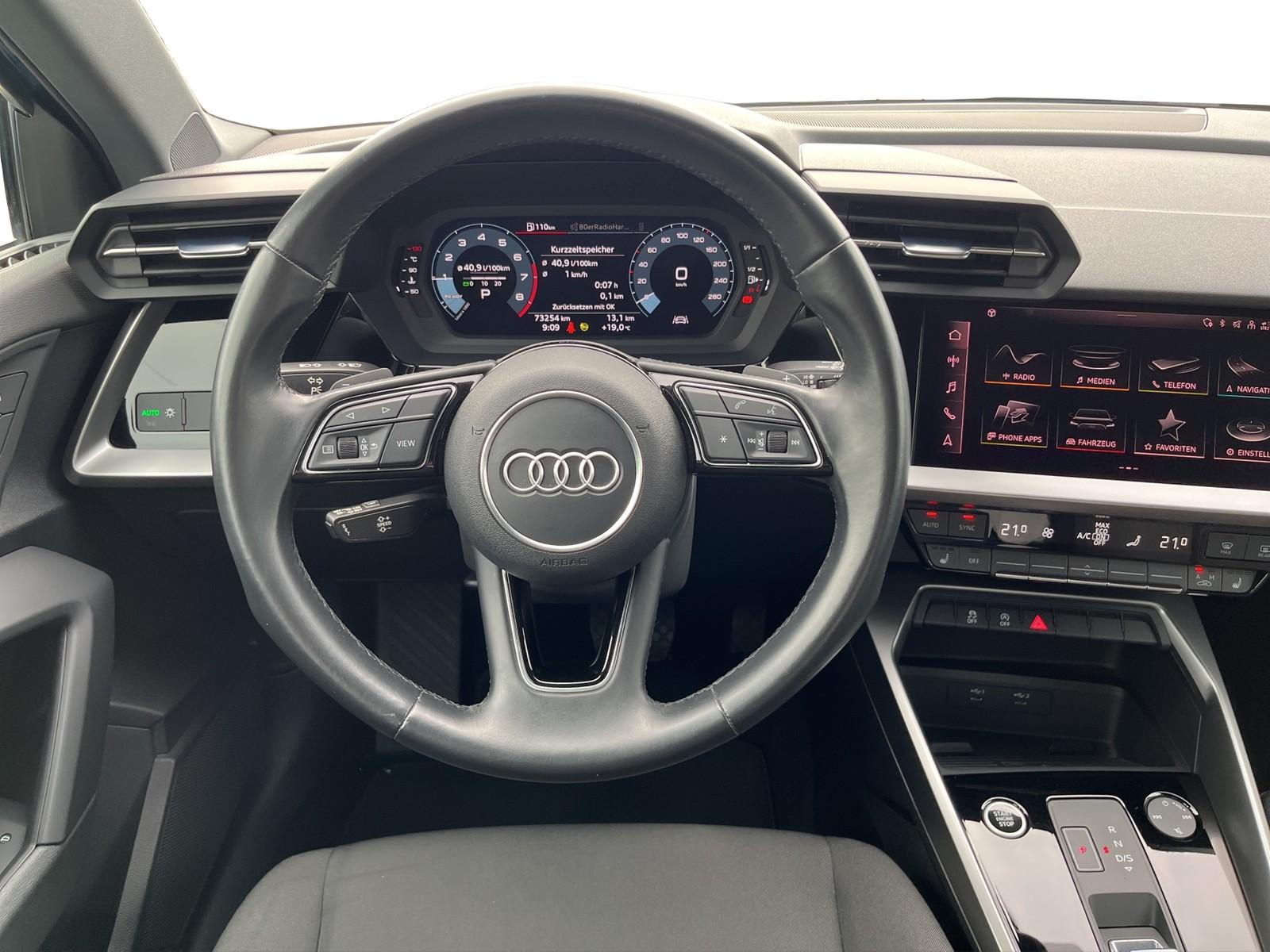 Audi A3 Sportback 35 TFSI +LED+PDC HI+GRA+SITZHEIZUNG, миниатюра 9