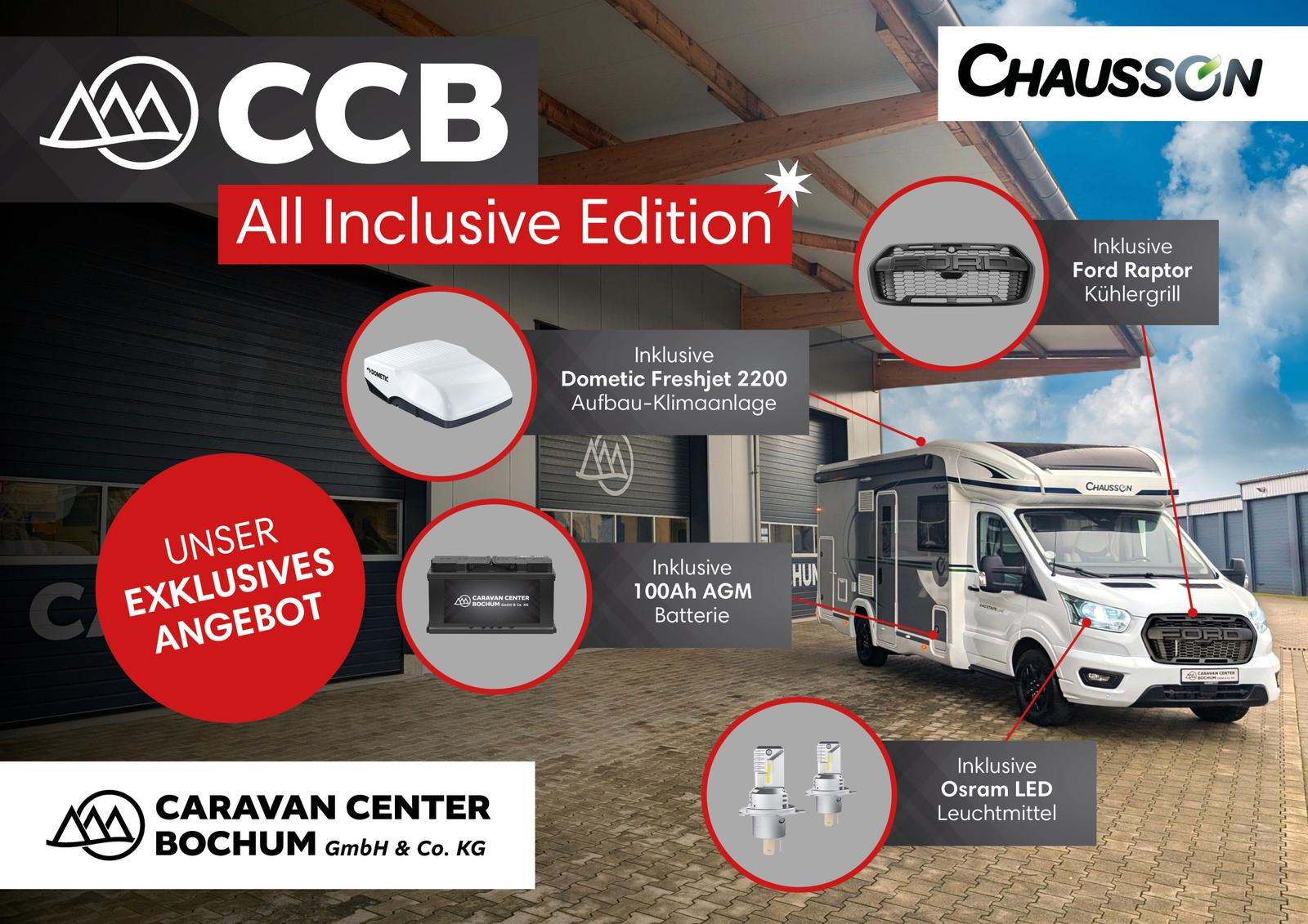 Chausson 640 Titanium Line Ford*CCB-EDITION*4,1t*