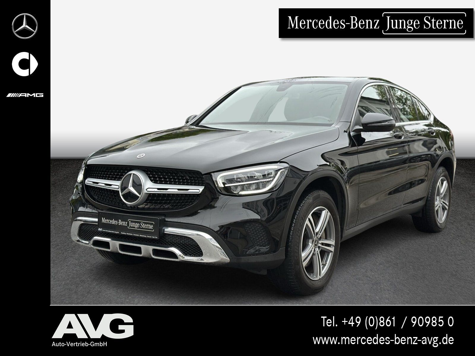 Mercedes-Benz GLC 300 e 4M Coupé AHK LED Apple-CarPlay Kamera foto 1