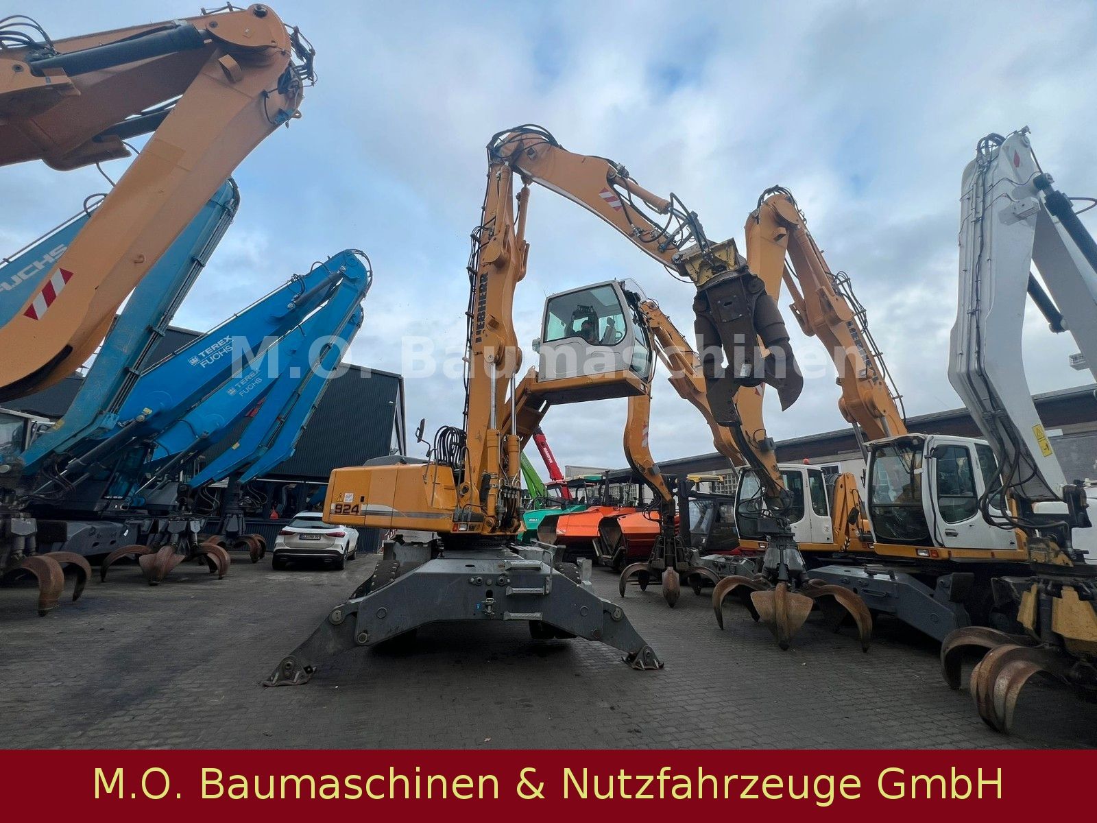 Fahrzeugabbildung Liebherr A 924 C Litronic /Schrottschere/Umschlagbagger