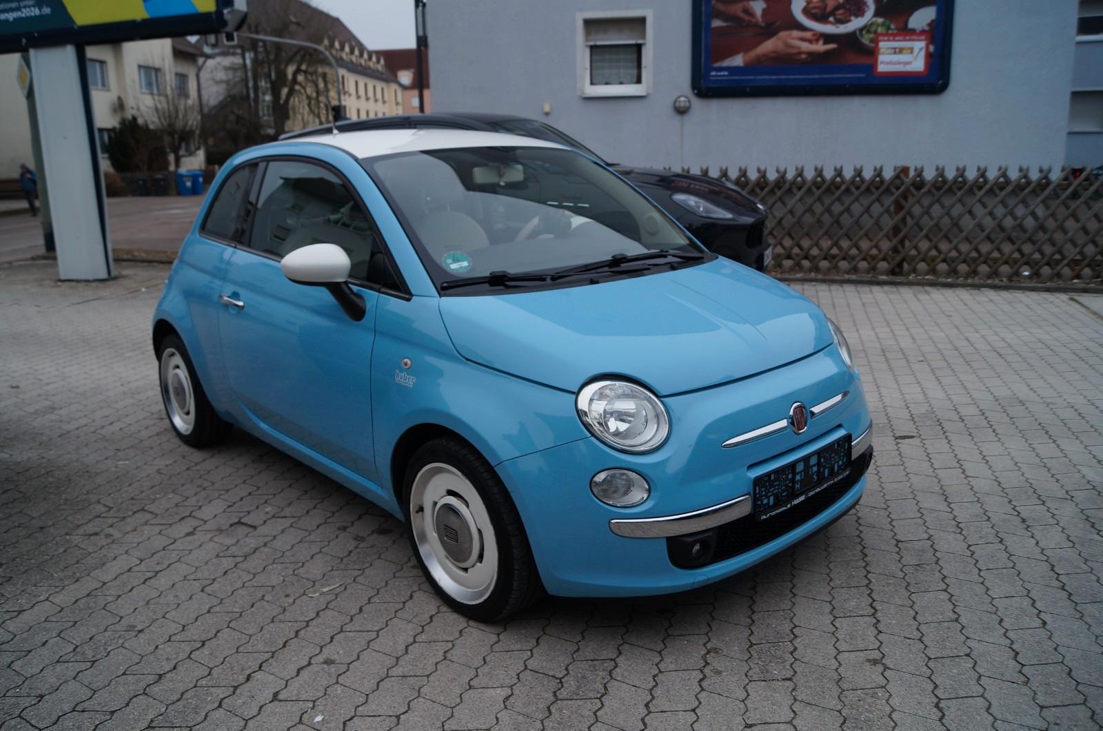 Fiat 500  TwinAir 0.9 8V 63KW,S&S,Vintage 57,Leder...