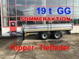 Möslein  neuer 19 t Tandemkipper- Tieflader - Tandemkipper