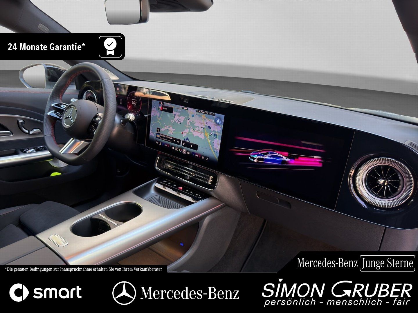 Fahrzeugabbildung Mercedes-Benz CLA 220 AMG Night Superscreen Pano Burm 360 AHK
