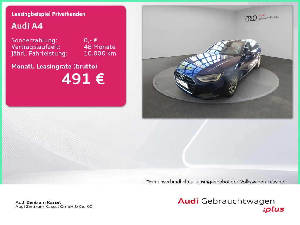 A4 Av. 40 TDI LED PDC+ Navi Tempomat Sitzheizung