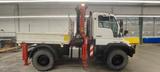 Mercedes-Benz Unimog U400 Kipper mit Palfinger Ladekran, 170KW - Kipper Mit ladekran