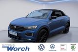 Volkswagen T-Roc Cabrio 1.5 TSI DSG R-Line "Edition Blue" - mit Benzin-Antrieb: Blau, Beheizbares Lenkrad, Cabrio