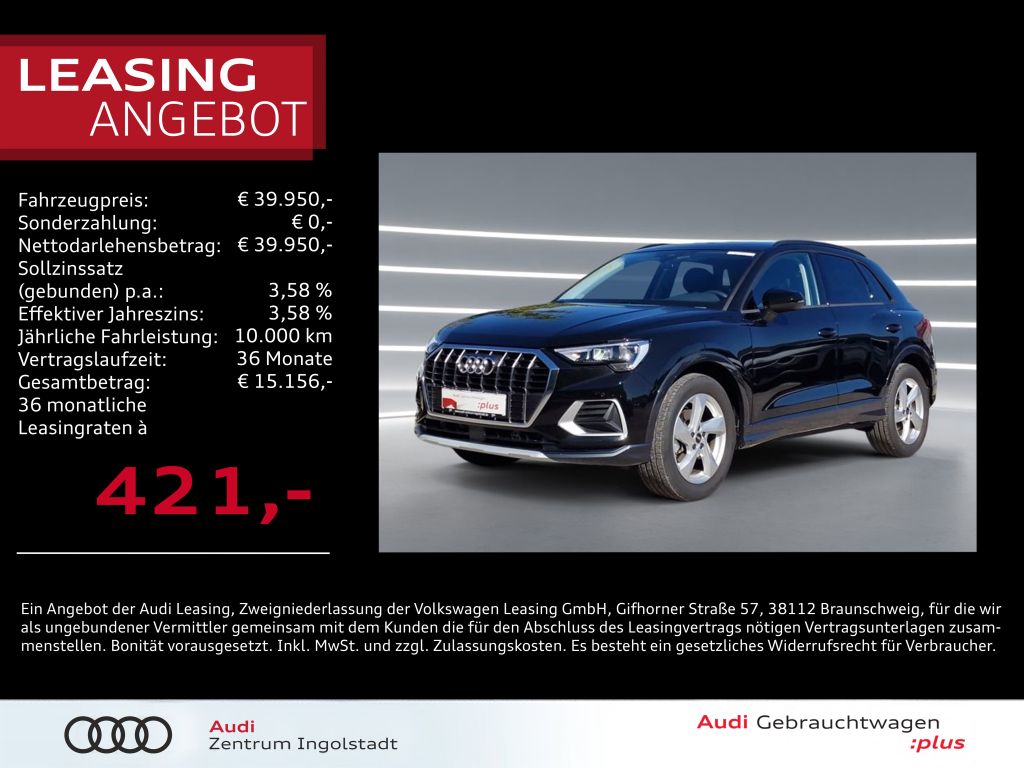 Q3 35 TFSI virtual AHK ACC NAVI keyless advanced