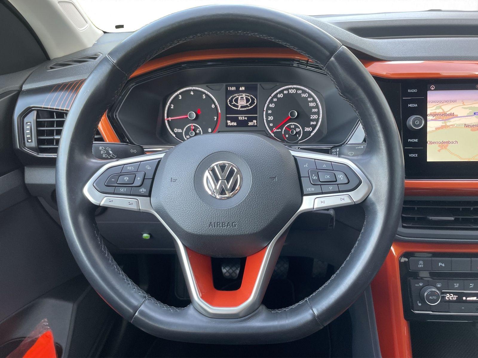 Volkswagen T-Cross 1.0 TSI LIFE*STANDHZG*AHK*NAVI*SHZ*KLIMA, миниатюра 9