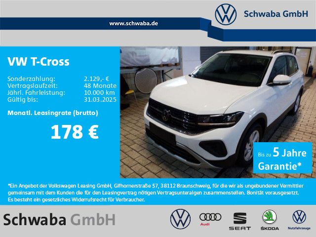 Volkswagen T-Cross Life 1.0 TSI *LED*VIRTUAL*ACC*LANE*16"*