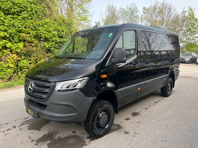 Mercedes-Benz Sprinter*319*4x4*9-SITZER*LEDER*DOPPELKLIMA*AHK