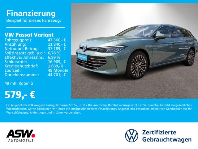 Volkswagen Passat Variant Elegance 2.0 TDI DSG LED AHK PANO