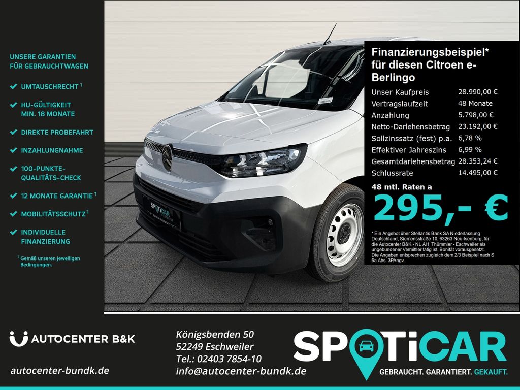 Angebot ansehen Citroën ë-Berlingo